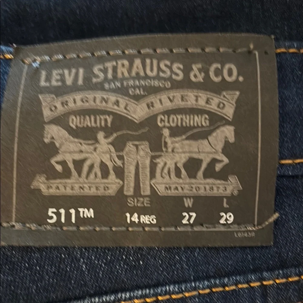 Levi's Boys Blue Jeans - Picture 2 of 2